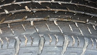 Used 2017 Maruti Suzuki Alto K10 [2014-2019] VXi Petrol Manual tyres LEFT FRONT TYRE TREAD VIEW
