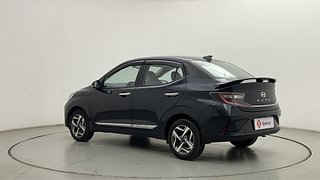 Used 2023 Hyundai Aura SX Plus 1.2 AMT Petrol Petrol Automatic exterior LEFT REAR CORNER VIEW