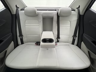 Used 2023 Hyundai Aura SX Plus 1.2 AMT Petrol Petrol Automatic interior REAR SEAT CONDITION VIEW