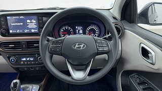 Used 2023 Hyundai Aura SX Plus 1.2 AMT Petrol Petrol Automatic interior STEERING VIEW