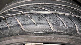 Used 2012 Volkswagen Polo [2010-2014] Trendline 1.2L (P) Petrol Manual tyres LEFT REAR TYRE TREAD VIEW