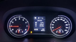 Used 2023 Hyundai Aura SX Plus 1.2 AMT Petrol Petrol Automatic interior CLUSTERMETER VIEW