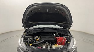 Used 2022 Tata Tigor Revotron XZ+ CNG Petrol+cng Manual engine ENGINE & BONNET OPEN FRONT VIEW