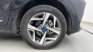 Used 2023 Hyundai Aura SX Plus 1.2 AMT Petrol Petrol Automatic tyres RIGHT FRONT TYRE RIM VIEW