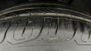 Used 2021 Skoda Kushaq Style 1.5L TSI MT Petrol Manual tyres LEFT FRONT TYRE TREAD VIEW