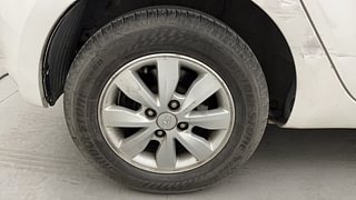 Used 2014 Hyundai i20 [2012-2014] Asta 1.4 CRDI Diesel Manual tyres RIGHT REAR TYRE RIM VIEW