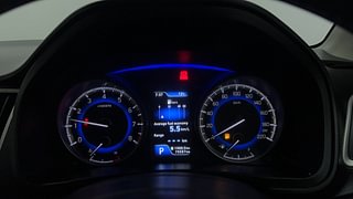 Used 2017 Maruti Suzuki Baleno [2015-2019] Zeta AT Petrol Petrol Automatic interior CLUSTERMETER VIEW