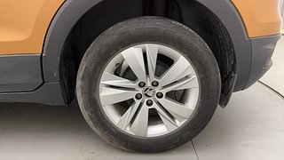Used 2021 Skoda Kushaq Ambition 1.0L TSI AT Petrol Automatic tyres LEFT REAR TYRE RIM VIEW