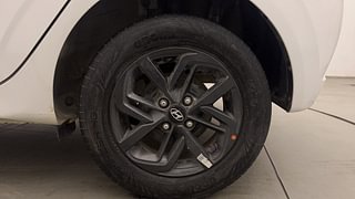 Used 2021 Hyundai Grand i10 Nios Sportz 1.2 Kappa VTVT Petrol Manual tyres LEFT REAR TYRE RIM VIEW