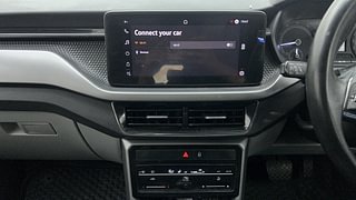 Used 2021 Skoda Kushaq Ambition 1.0L TSI AT Petrol Automatic interior MUSIC SYSTEM & AC CONTROL VIEW
