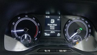 Used 2021 Skoda Kushaq Ambition 1.0L TSI AT Petrol Automatic interior CLUSTERMETER VIEW