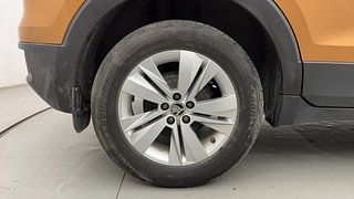 Used 2021 Skoda Kushaq Ambition 1.0L TSI AT Petrol Automatic tyres RIGHT REAR TYRE RIM VIEW