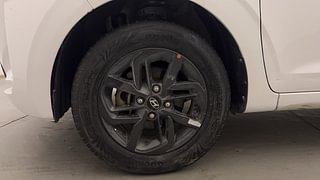 Used 2021 Hyundai Grand i10 Nios Sportz 1.2 Kappa VTVT Petrol Manual tyres LEFT FRONT TYRE RIM VIEW