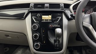 Used 2017 Mahindra KUV100 [2015-2017] K6 6 STR Petrol Manual interior MUSIC SYSTEM & AC CONTROL VIEW