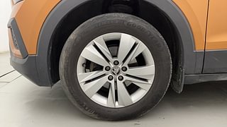 Used 2021 Skoda Kushaq Ambition 1.0L TSI AT Petrol Automatic tyres LEFT FRONT TYRE RIM VIEW