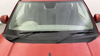 Used 2017 Mahindra KUV100 [2015-2017] K6 6 STR Petrol Manual exterior FRONT WINDSHIELD VIEW