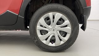 Used 2017 Mahindra KUV100 [2015-2017] K6 6 STR Petrol Manual tyres LEFT REAR TYRE RIM VIEW