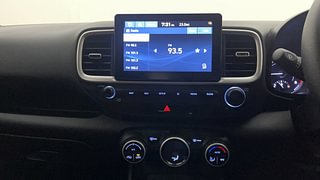 Used 2019 Hyundai Venue [2019-2022] SX Plus 1.0 Turbo DCT Petrol Automatic interior MUSIC SYSTEM & AC CONTROL VIEW
