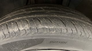 Used 2021 Nissan Magnite XV Turbo Dual Tone Petrol Manual tyres LEFT FRONT TYRE TREAD VIEW