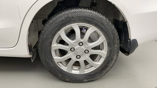 Used 2014 Honda Amaze [2013-2016] 1.2 VX i-VTEC Petrol Manual tyres LEFT REAR TYRE RIM VIEW