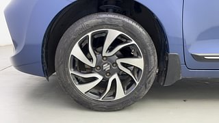 Used 2021 Maruti Suzuki Baleno [2019-2022] Zeta Petrol Petrol Manual tyres LEFT FRONT TYRE RIM VIEW