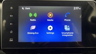 Used 2021 Nissan Magnite XV Turbo Dual Tone Petrol Manual top_features Touch screen infotainment system