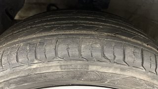 Used 2013 Hyundai Grand i10 Sportz 1.2 Kappa VTVT Petrol Manual tyres LEFT FRONT TYRE TREAD VIEW