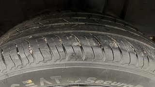 Used 2021 Nissan Magnite XV Turbo Dual Tone Petrol Manual tyres LEFT REAR TYRE TREAD VIEW