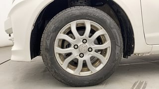 Used 2013 Honda Amaze [2013-2016] 1.2 VX i-VTEC Petrol Manual tyres LEFT FRONT TYRE RIM VIEW