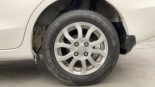 Used 2013 Honda Amaze [2013-2016] 1.2 VX i-VTEC Petrol Manual tyres LEFT REAR TYRE RIM VIEW