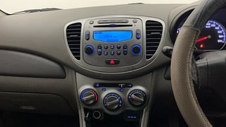 Used 2011 Hyundai i10 Sportz 1.2 Kappa2 Petrol Manual interior MUSIC SYSTEM & AC CONTROL VIEW