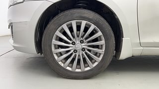 Used 2018 maruti-suzuki Ciaz Alpha Petrol Petrol Manual tyres LEFT FRONT TYRE RIM VIEW