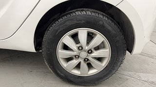 Used 2013 Hyundai i20 [2012-2014] Sportz 1.2 Petrol Manual tyres LEFT REAR TYRE RIM VIEW