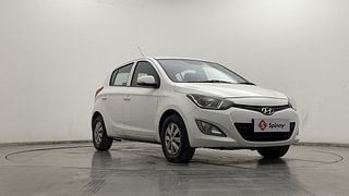 Used 2013 Hyundai i20 [2012-2014] Sportz 1.2 Petrol Manual exterior RIGHT FRONT CORNER VIEW