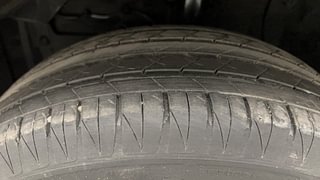 Used 2016 maruti-suzuki Vitara Brezza ZDI PLUS Dual Tone Diesel Manual tyres LEFT FRONT TYRE TREAD VIEW