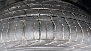 Used 2022 tata Nexon XZA Plus (O) AMT Petrol Automatic tyres LEFT FRONT TYRE TREAD VIEW