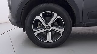 Used 2022 tata Nexon XZA Plus (O) AMT Petrol Automatic tyres LEFT FRONT TYRE RIM VIEW