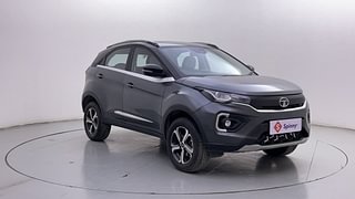 Used 2022 tata Nexon XZA Plus (O) AMT Petrol Automatic exterior RIGHT FRONT CORNER VIEW