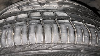 Used 2022 tata Nexon XZA Plus (O) AMT Petrol Automatic tyres LEFT REAR TYRE TREAD VIEW