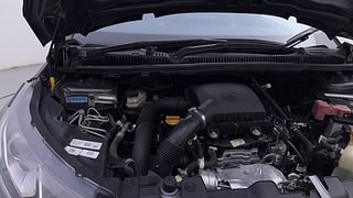 Used 2022 tata Nexon XZA Plus (O) AMT Petrol Automatic engine ENGINE RIGHT SIDE HINGE & APRON VIEW