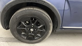 Used 2022 Maruti Suzuki Ignis Zeta MT Petrol Petrol Manual tyres LEFT FRONT TYRE RIM VIEW