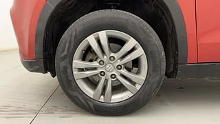 Used 2016 maruti-suzuki Vitara Brezza ZDI PLUS Dual Tone Diesel Manual tyres LEFT FRONT TYRE RIM VIEW