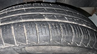 Used 2020 Renault Triber RXT AMT Petrol Automatic tyres LEFT REAR TYRE TREAD VIEW