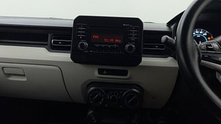 Used 2019 Maruti Suzuki Ignis [2017-2020] Delta MT Petrol Petrol Manual interior MUSIC SYSTEM & AC CONTROL VIEW