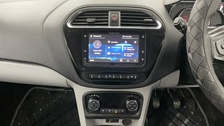 Used 2021 Tata Tiago Revotron XZ Plus Petrol Manual interior MUSIC SYSTEM & AC CONTROL VIEW
