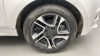 Used 2021 Tata Tiago Revotron XZ Plus Petrol Manual tyres RIGHT FRONT TYRE RIM VIEW