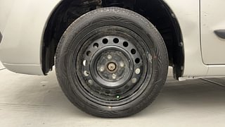 Used 2012 Maruti Suzuki Wagon R 1.0 [2010-2019] VXi Petrol Manual tyres LEFT FRONT TYRE RIM VIEW