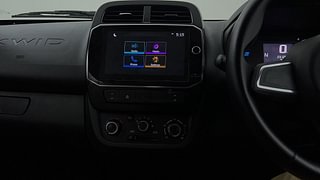 Used 2022 Renault Kwid 1.0 RXT AMT SCE Petrol Automatic interior MUSIC SYSTEM & AC CONTROL VIEW