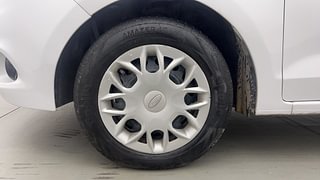 Used 2018 Ford Figo [2015-2019] Trend 1.2 Ti-VCT Petrol Manual tyres LEFT FRONT TYRE RIM VIEW
