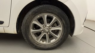 Used 2014 Hyundai Grand i10 Asta 1.2 Kappa VTVT (O) Petrol Manual tyres RIGHT FRONT TYRE RIM VIEW